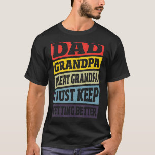 Pappa morfar, Underbar morfar... Jag Behållor bara T Shirt