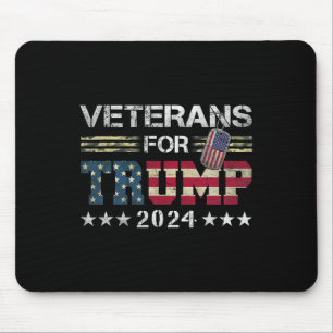 Pappa morfar Veterans for Trump 2024 American Flag Musmatta