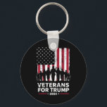 Pappa morfar Veterans for Trump 2024 American Flag Nyckelring<br><div class="desc">Pappa morfar Veterans for Trump 2024 American Flagga</div>