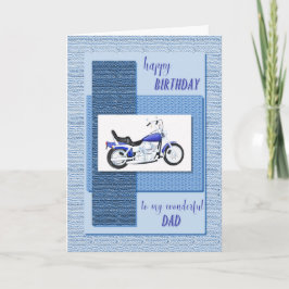 Pappa, motorcykelår kort