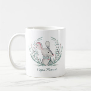 Pappa Mouse Cute Helgdag Wandan Kaffemugg