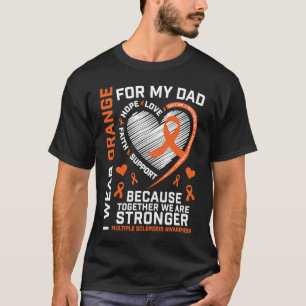 Pappa MS Barn Multipel Skleros Pappa MS Medveten T Shirt