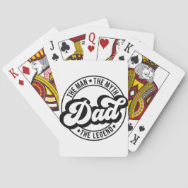 Pappa, myten om legenden Dada poppappa manar Casinokort