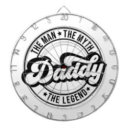 Pappa, myten om pappa manar pappa darttavla