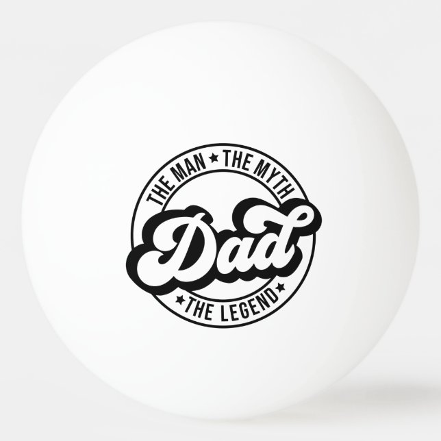 Pappa, myten om pappa manar pappa pingisboll (Framsidan)