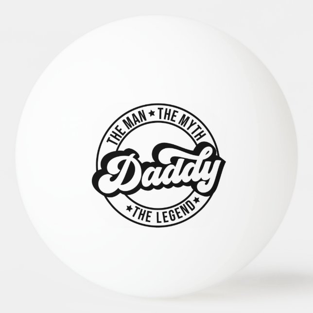 Pappa, myten om pappa manar pappa pingisboll (Framsidan)