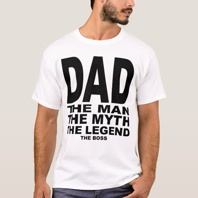 Pappa Myth T-Shirt (Framsida)
