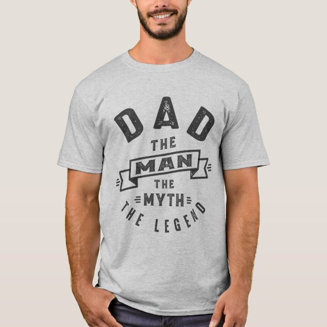 Pappa Myth Tee Shirt (Framsida)
