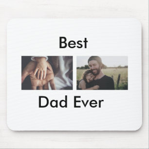 pappa någonsin lycklig fars dag lägga till ditt fo musmatta