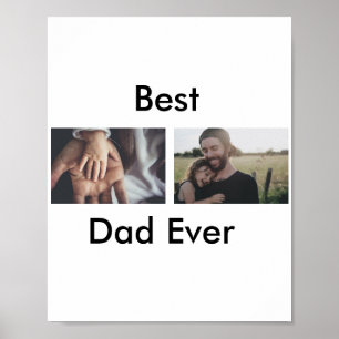 pappa någonsin lycklig fars dag lägga till ditt fo poster
