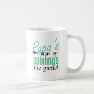 Pappa namn och spoilings av leken kaffemugg