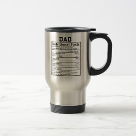 Pappa Näringsfakta fadersdagspresenter Resemugg