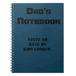 Pappa Notebook Anteckningsbok