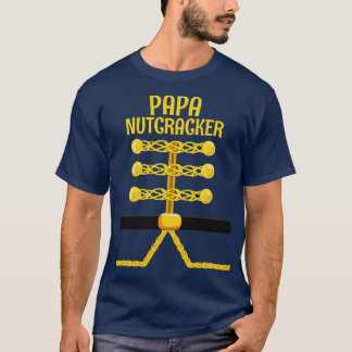 PAPPA Nutcracker Matchning Familjejulen T Shirt