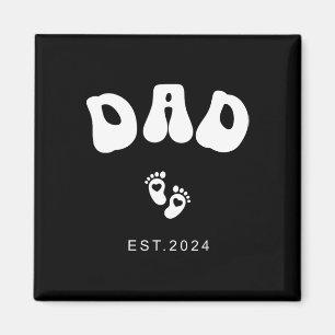 Pappa Nya Mamma-presenter För Kvinnor Män Gravidit Magnet