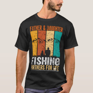 Pappa Och Dotter Fiskar Partner För Livet T Shirt