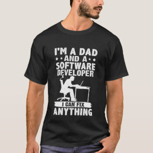 Pappa och en utvecklare av Softwarn kan jag fixa a T Shirt