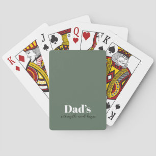 Pappa och Hugs - Fars dag Gift Casinokort