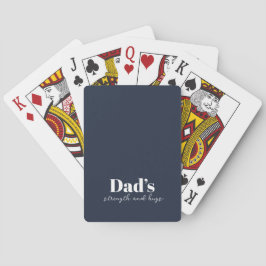 Pappa och Hugs - Fars dag Gift | Casinokort