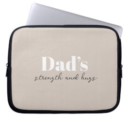 Pappa och Hugs - Fars dag Gift | Laptop Fodral