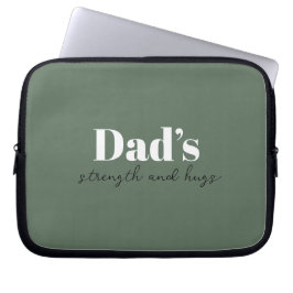 Pappa och Hugs - Fars dag Gift | Laptop Fodral