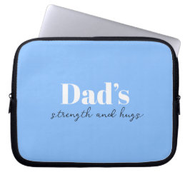 Pappa och Hugs - Fars dag Gift | Laptop Fodral