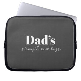 Pappa och Hugs - Fars dag Gift | Laptop Fodral
