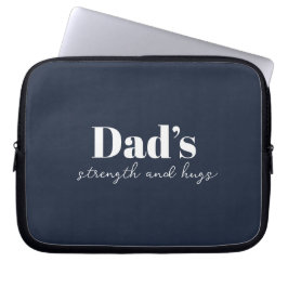 Pappa och Hugs - Fars dag Gift | Laptop Fodral