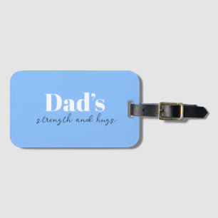 Pappa och Hugs - Fars dag Gift   Lug Bagagebricka