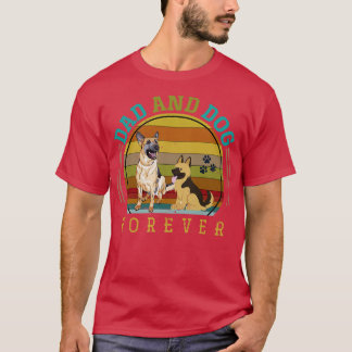 Pappa och Hund for Pet Animal German Shepherd T Shirt