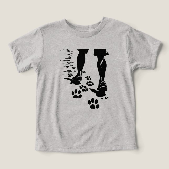 pappa och hund t shirt (Design Framsida)