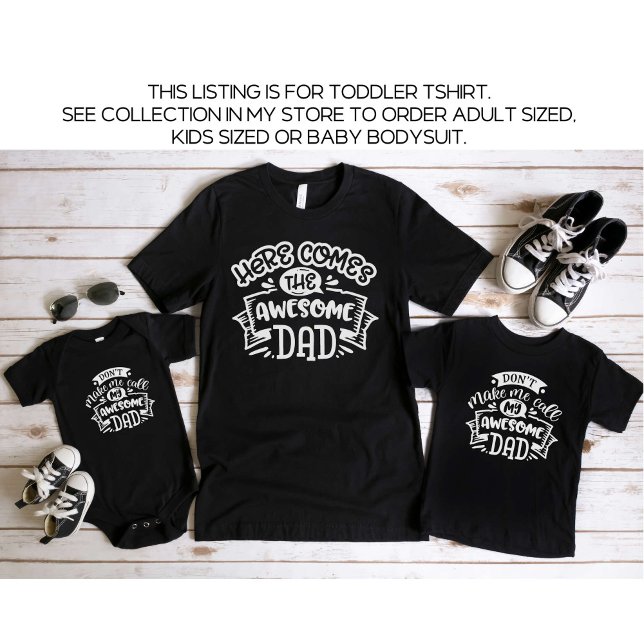 Pappa och jag får mig inte ringa min Fantastisk Pa T Shirt (Skapare uppladdad)