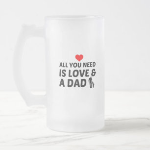 PAPPA OCH KÄRLEK FROSTAT ÖLGLAS