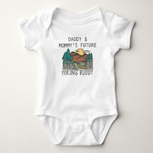 Pappa och Mamas framtida vandringskompis - Söt van T Shirt