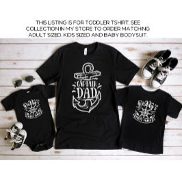 Pappa och Me Pappor First Mate T Shirt