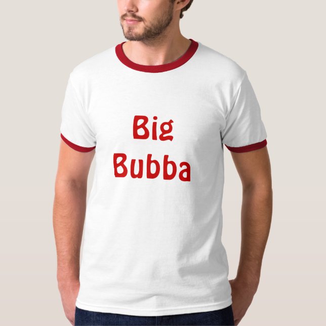 Pappa och mig stora Bubba Tee (Framsida)