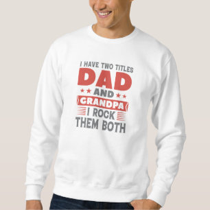 Pappa och morfar lång ärmad tröja