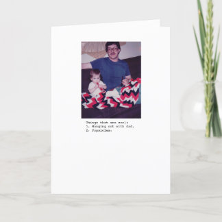 Pappa och Popsicles Kort