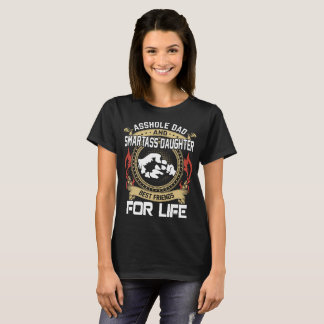 pappa och smartassdotter t shirt