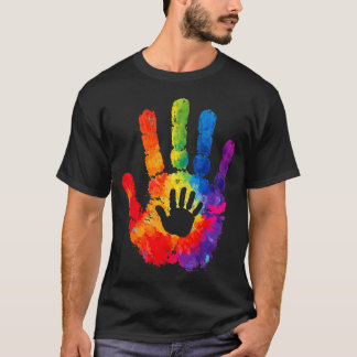 Pappa och son bästa vänner män roliga fäder t shirt
