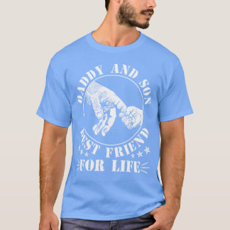 Pappa och Son Best Friend for Life-vänner T Shirt