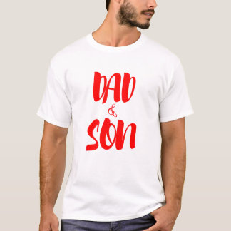 Pappa och son - en varaktig obligation t shirt