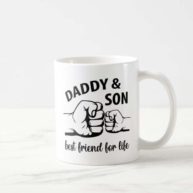 Pappa och son, Far och son, Pappa och son Gift Kaffemugg (Höger)