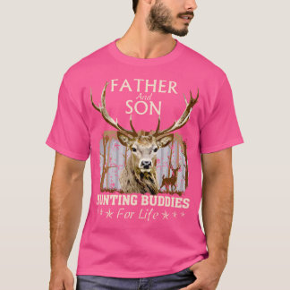 Pappa Och Son Jaktkamrater För Livet Jägare Hus T Shirt