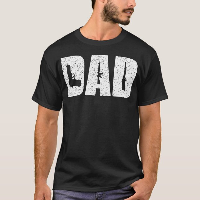 Pappa och vapensamling t shirt (Framsida)
