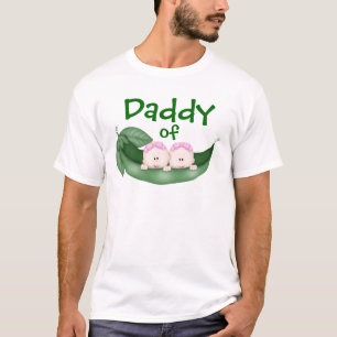 Pappa of Twin Girls T-shirt