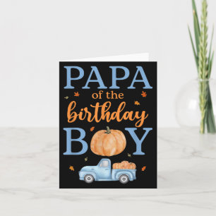 Pappa om födelsedagspumpan Lastbil 1:a dagen Fa Kort