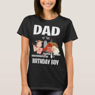 Pappa om födelsetullen Funny Farm Animal Farming T Shirt