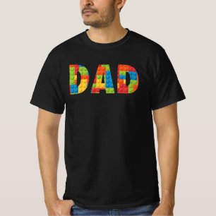 Pappa Öronviloläge Bygg Upprepa Byggnad Brickor T Shirt