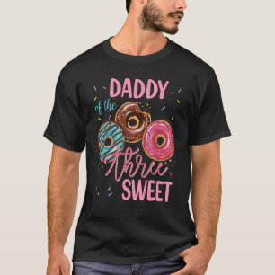 Pappa på den söta trettonde Donut-Födelsedagsfeste T Shirt